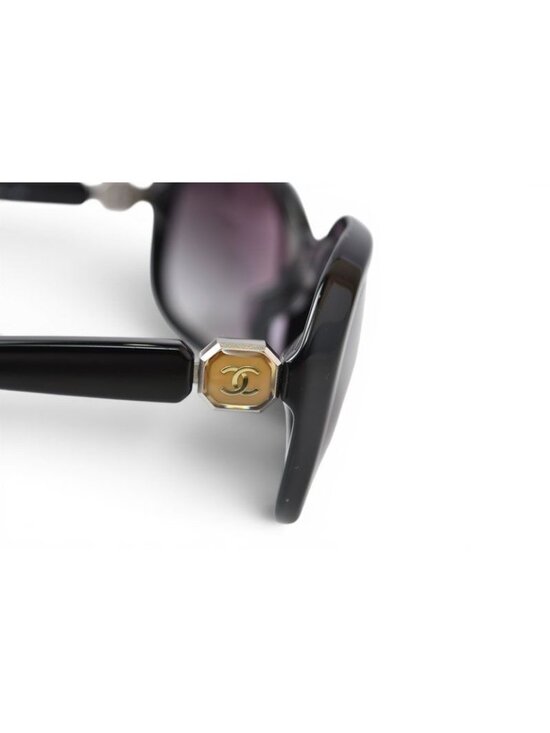 Chanel Sunglasses CC Logo Black Smoke Gradient S6 Eyewear main image 5